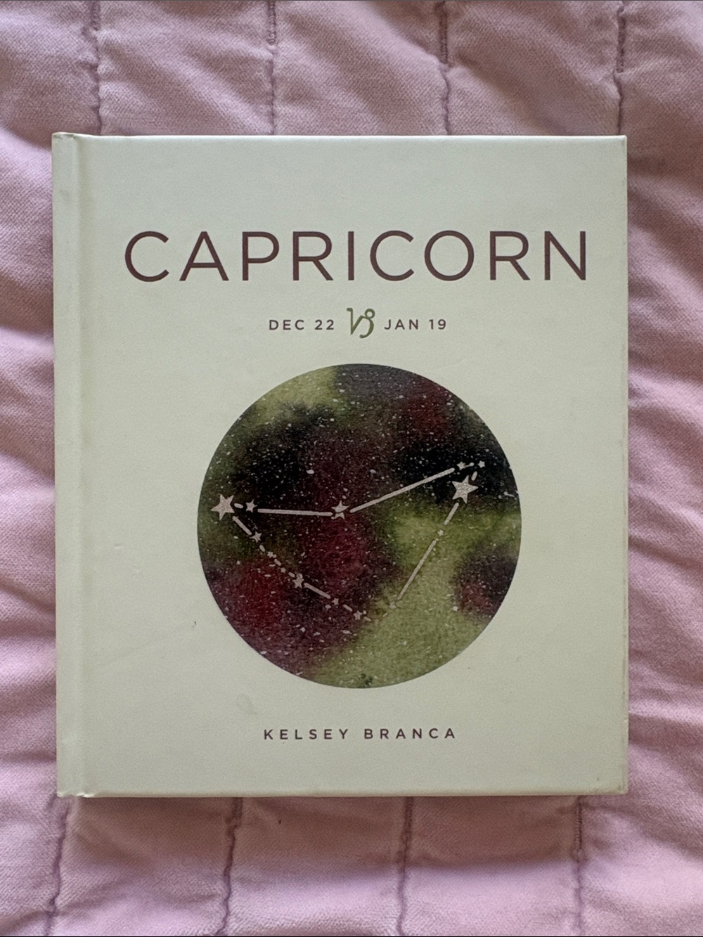 Capricorn zodiac book by Kelsey Branca